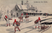 Julhälsning från Kumla 1909