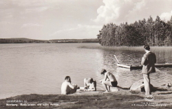 Norberg. Badplatsen vid Sjön Noren 1941