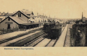 Eskilstuna, Central Jernvägsstation 1904