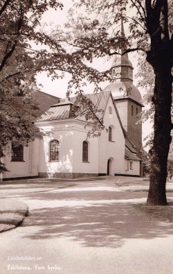 Eskilstuna, Fors Kyrka 1945