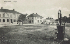 Öland, Borgholm Torget 1915