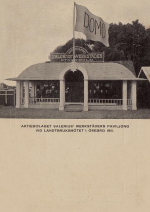 Örebro, Aktiebolaget Salenius, Werkstäders Paviljong, vid landtbruksmötet 1911