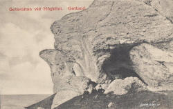 Getsvältan vid Högklint. Gotland