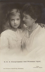Ingrid med mamma Margaret