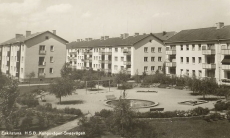 Eskilstuna, HSB, Kungsvägen - Sveavägen 1951