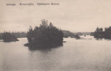 Arboga, Kvarnsjön, Hjälmare Kanal  1914