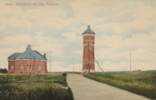 Nora, Vattentornet och nya Sjukhuset 1910