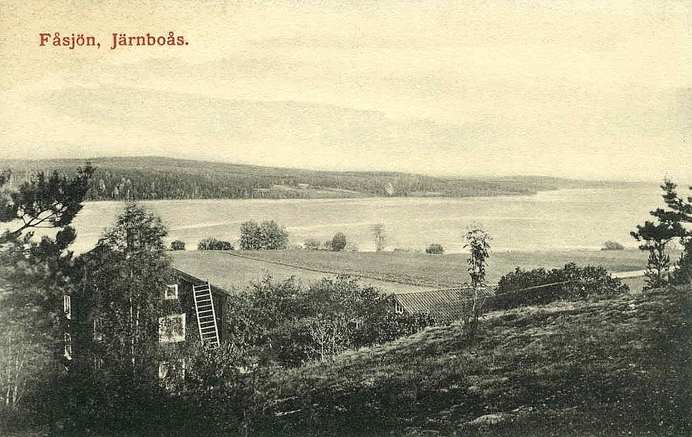 Nora, Järnboås Fåsjön 1912