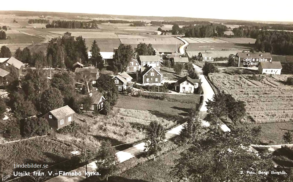 Utsikt från V.Färnebo kyrka