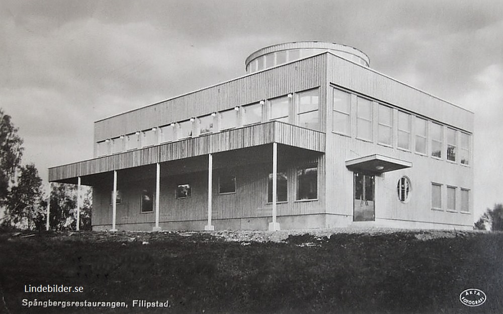 Spångbergsrestaurangen, Filipstad 1944