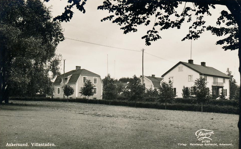 Askersund Villastaden 1941