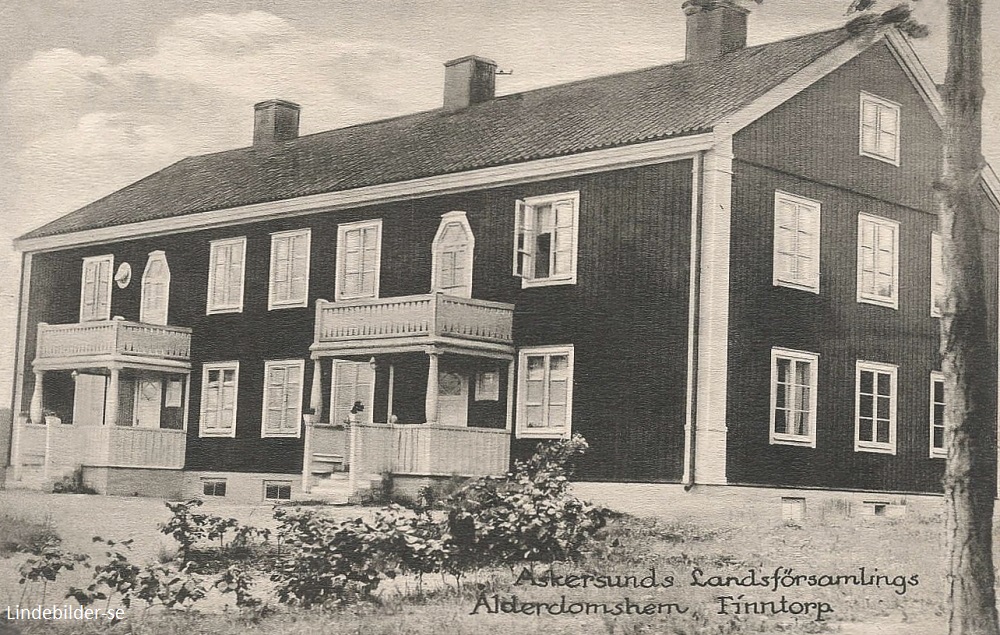 Askersunds Landsförsamlings Ålderdomshem, Finntorp 1925