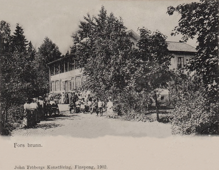 Blixterboda, Fors Brunn 1903