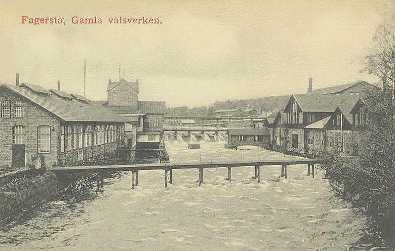 Fagersta, Gamla Valsverken 1911