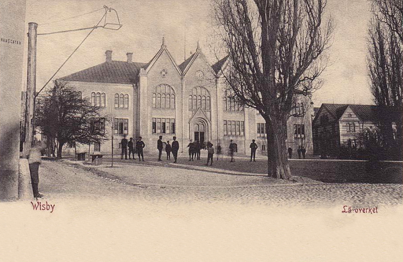 Gotland, Wisby Läroverket 1912