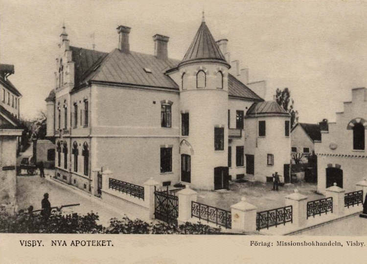 Gotland, Visby Nya Apoteket 1909