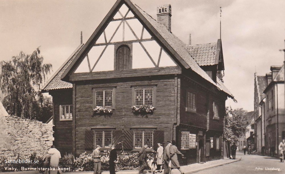 Visby, Burmeisterska Huset 1949