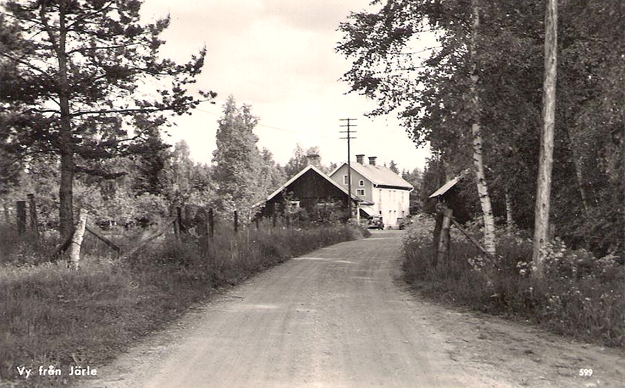 Nora, Vy från Järle 1952