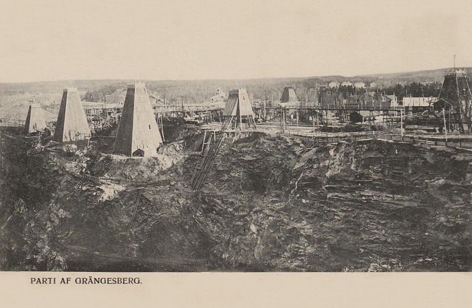 Ludvika, Parti af Grängesberg 1919