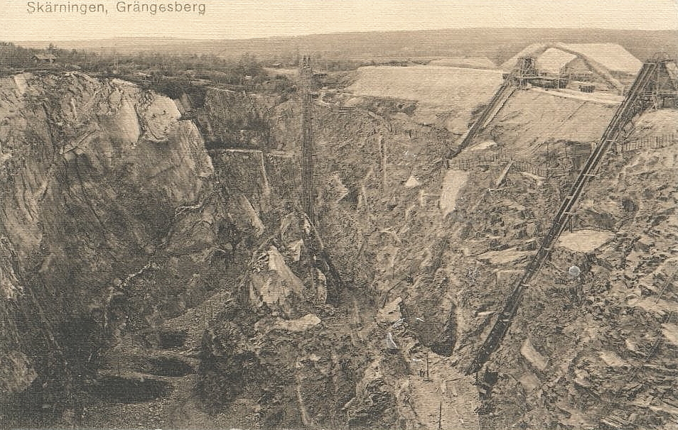 Ludvika , Skärningen Grängesberg