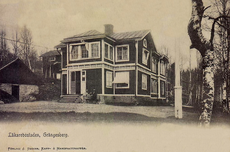 Läkarebostaden, Grängesberg 1903