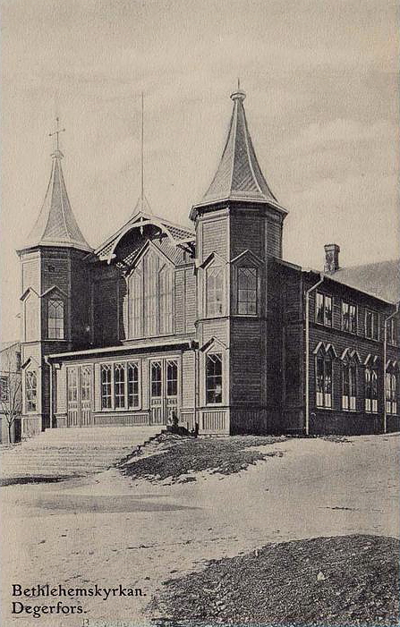 Degerfors, Betlehemskyrkan 1906
