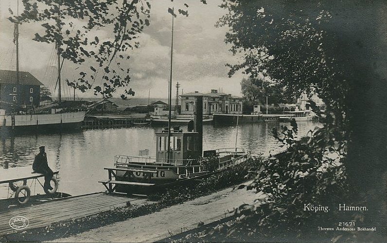 Köping Hamnen 1921