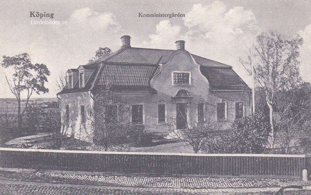 Köping, Komministergården 1921