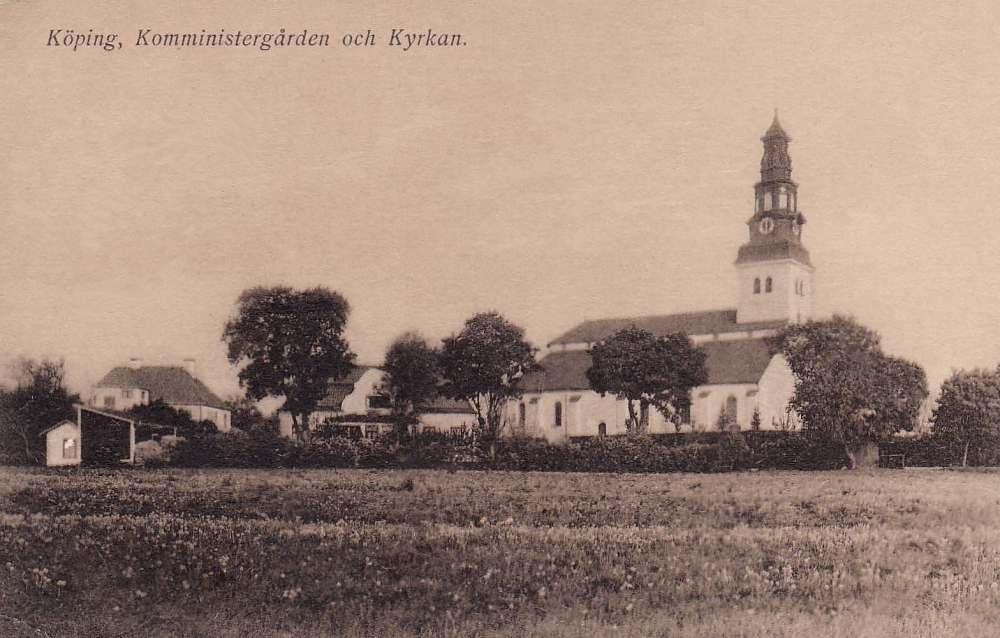 Köping, Komministergården och Kyrkan