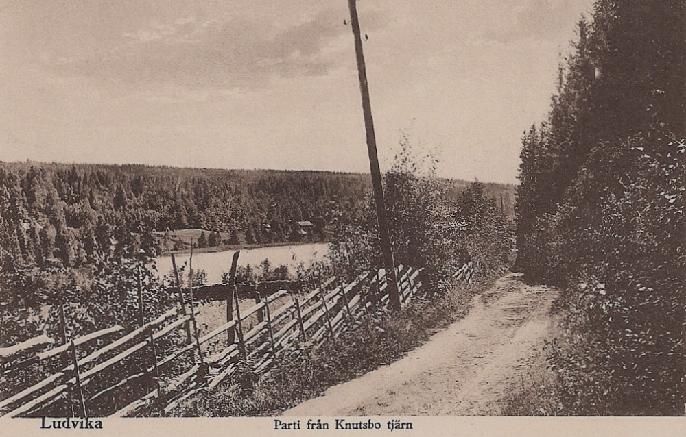 Ludvika, Parti från Knutsbo tjärn