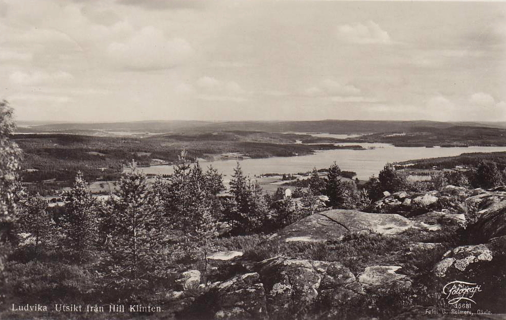 Ludvika, Utsikt från Hill Klinten