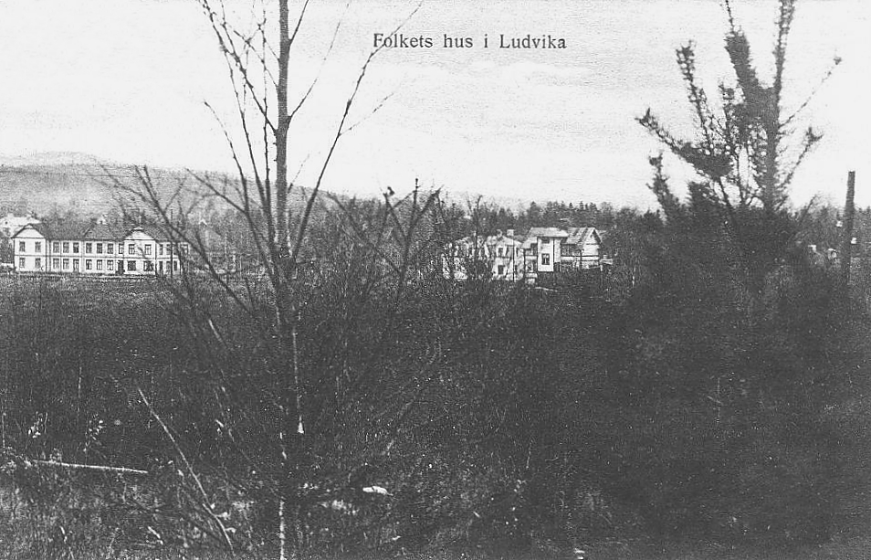 Folkets Hus i Ludvika 1915