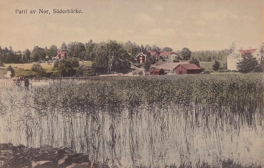 Smedjebacken, Parti av Nor, Söderbärke 1920