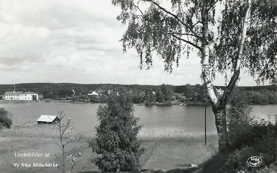 Smedjebacken, Vy från Söderbärke 1944