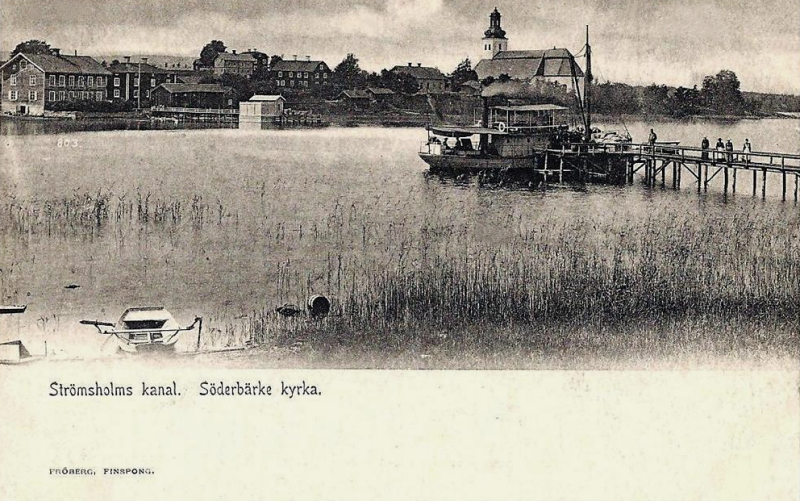 Smedjebacken, Strömholms Kanal, Söderbärke Kyrka