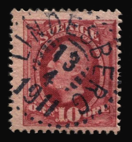 Lindesbergs Frimärke 13/4 1911