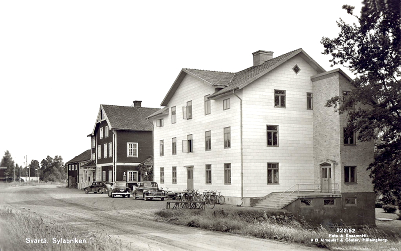 Degerfors, Svartå Syfabrik 1958