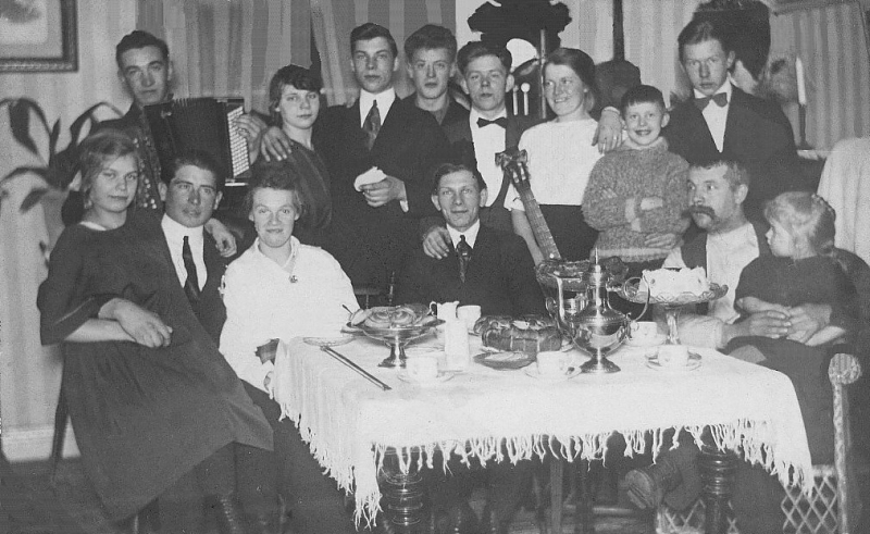 Degerfors, Kärrgruvan, Svartå Kaffebordet 1922