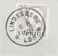 Lindesbergs Frimärke 6/6 1950