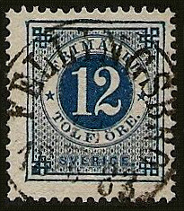Fellingsbro Frimärke 1883