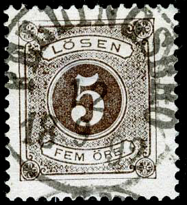 Fellingsbro Frimärke 12/9 1892