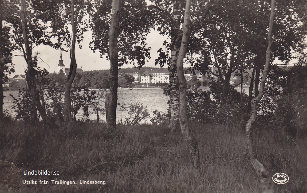 Lindesberg, Utsikt från Trallingen 1939