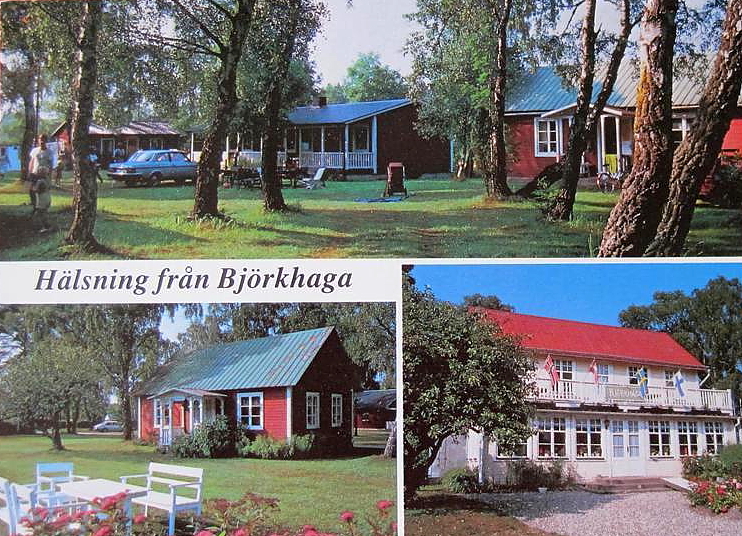 Gotland, Klintehamn, Hälsning från Björkhaga