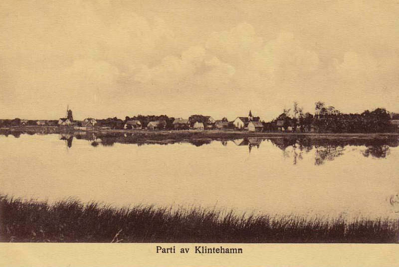Gotland, Parti av Klintehamn 1915