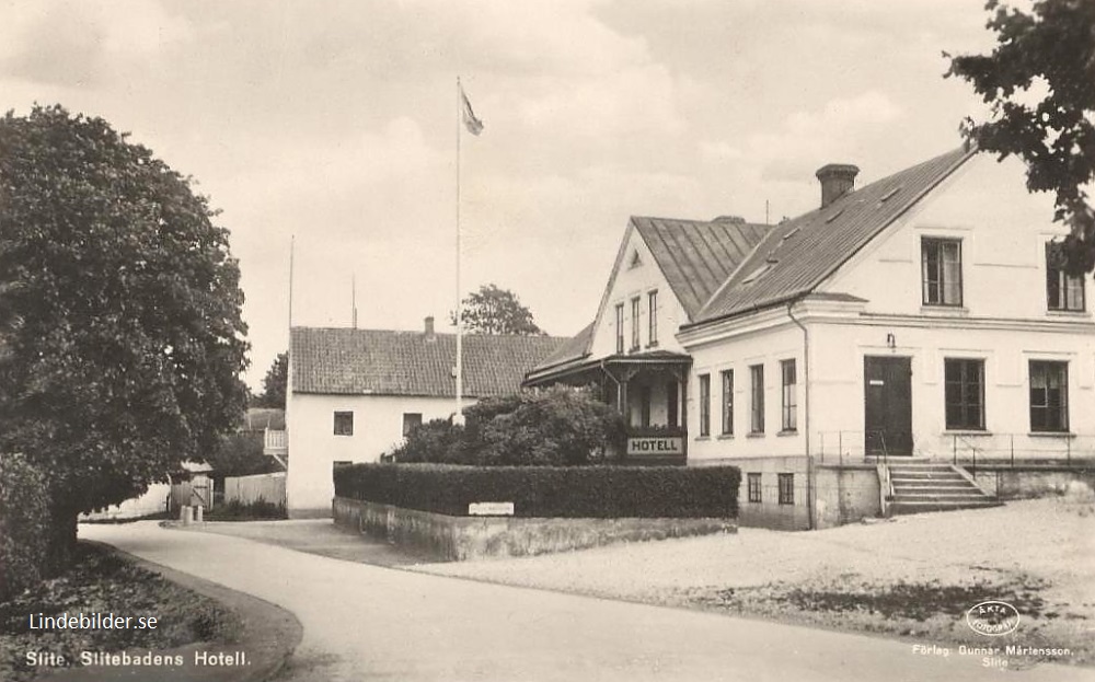 Slite. Slitebadens Hotell 1906