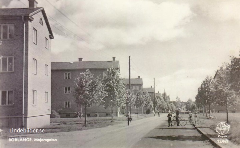 Borlänge Majorsgatan 1967