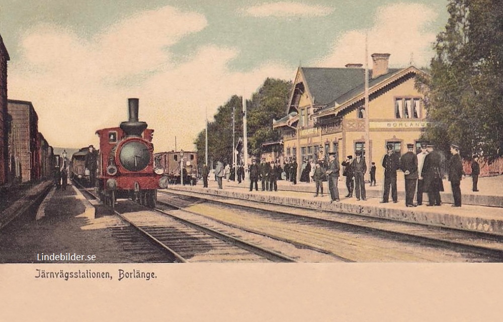 Järnvägsstationen, Borlänge
