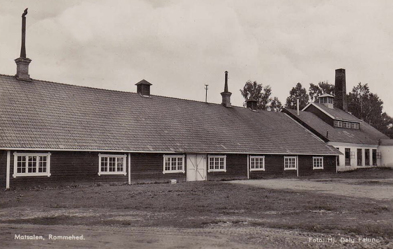 Borlänge, Rommehed Matsalen 1949