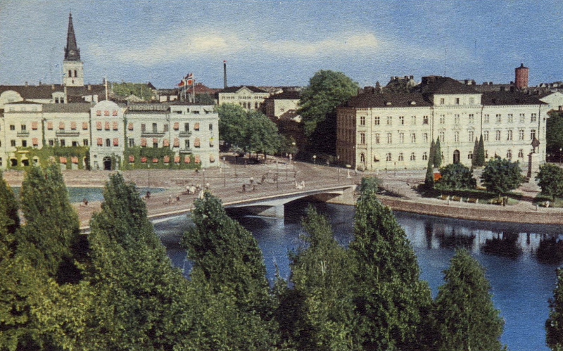 Karlstad, Stadshotellet och Residenset 1951