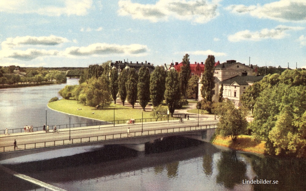 Karlstad, Teatern och Bron 1952